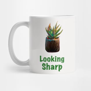 Potted prickly cactus kids and adult t-shirt Looking sharp Mug